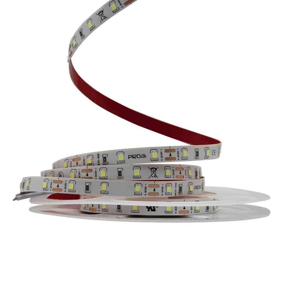 Світлодіодна LED стрічка PROLUM™ 12V; 2835\60; IP20; Series "SG", Білий, 6500К