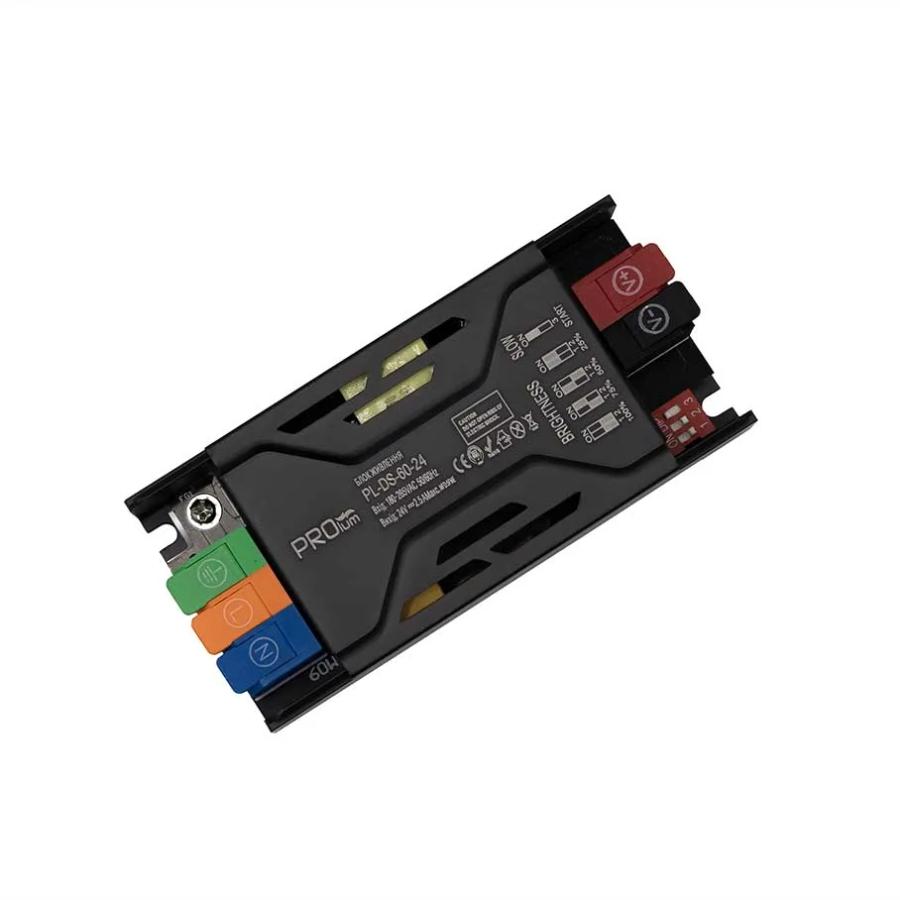 Блок живлення PROLUM™ Dimmer\Slow Start 24V, 60W, 2.5А, Series "DS"