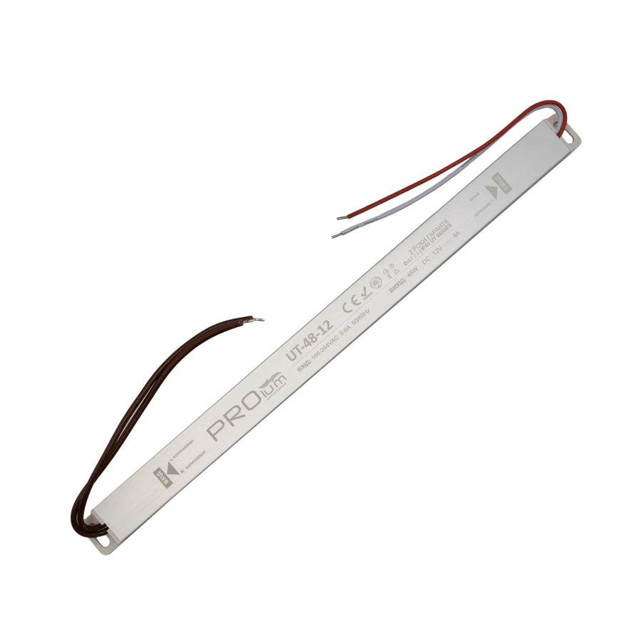 Блок живлення PROLUM™ 12V, 48W, 4.0А, Series "UT"