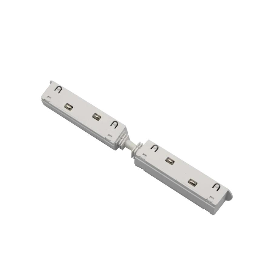 Конектор лінійний PROLUM™ 48V; для магнітної трекової системи М20; Білий