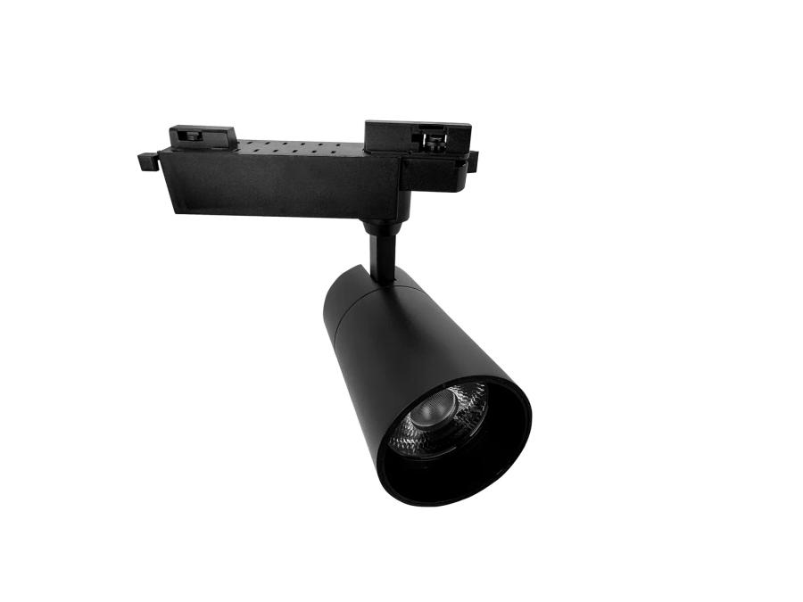 Трековий світильник PROLUM™ M27; 24W; 220V; Чорний SERIES "TLK"; Білий 4000К