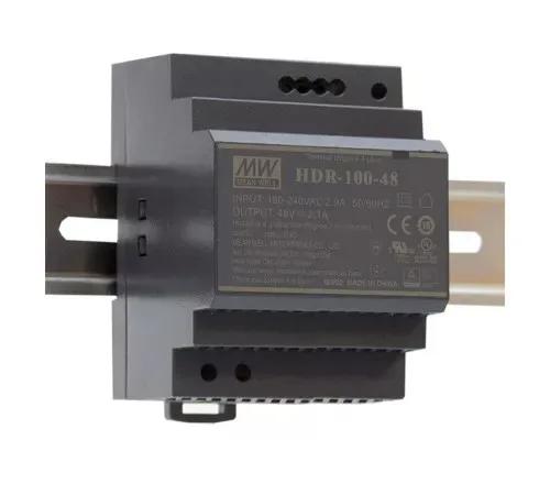 Блок живлення на DIN-рейку Mean Well HDR-100-12N 90W; 7.5A; 12V; IP20) Series "HDR"