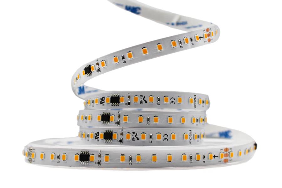 Світлодіодна LED стрічка PROLUM™ RUN 24V; 2835\120; IP20; Series "SMART", Тепло-Білий, 3000К