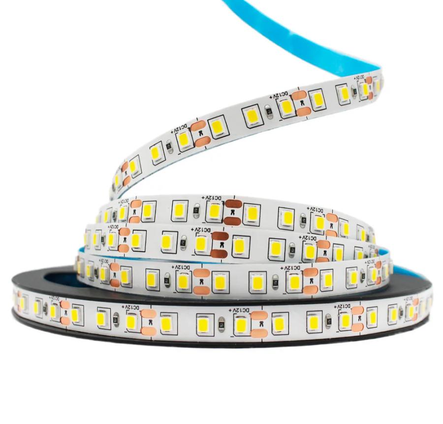 Світлодіодна LED стрічка PROLUM™ 12V; 2835\120; IP20; Series "S", Білий, 6500К