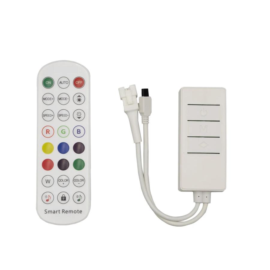 Контролер PROLUM SPI; RGB; Bluetooth; TUYA; 24 кнопки; 4PIN; Series: HomeLink