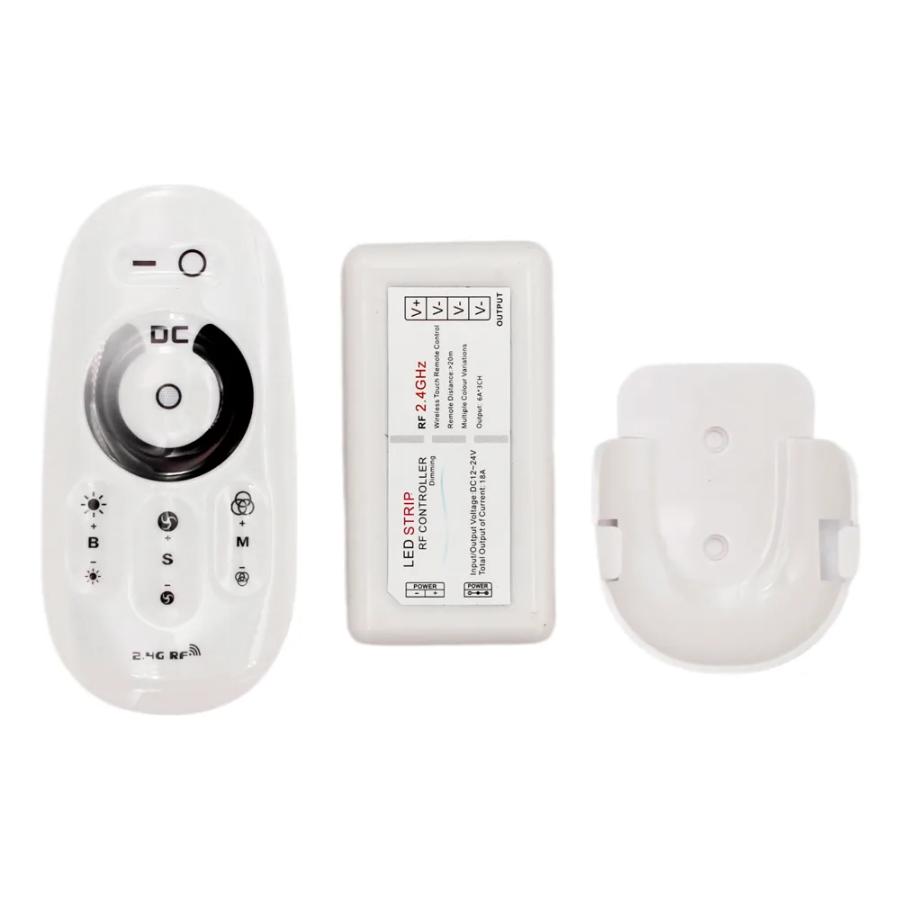 Димер PROLUM Сенсорний RF 18А 2.4G білий (з кріпленням)