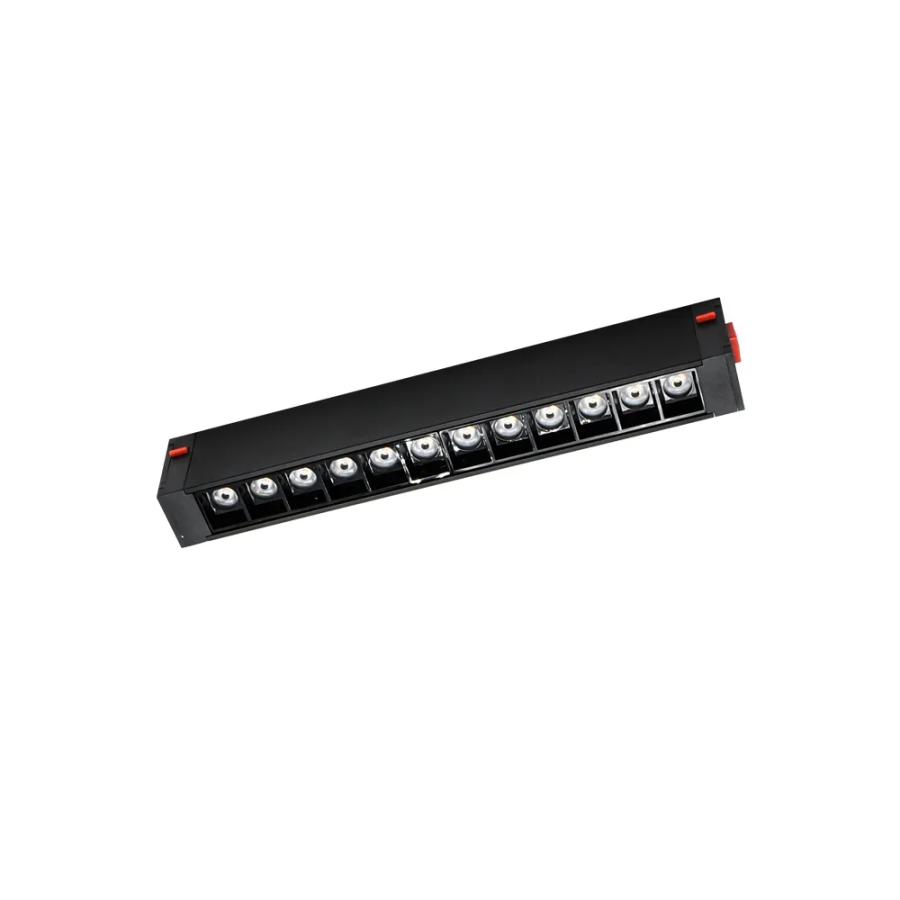 Магнітний трековий світильник PROLUM™ M25; 12W; 220V; SERIES "LD"; Білий 4000K