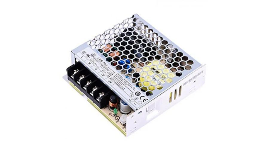 Блок живлення Mean Well LRS-75-5 (70W; 14A; 5V; IP20) Series "LRS", 92%
