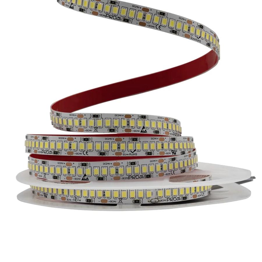 Світлодіодна LED стрічка PROLUM™ 24V; 2835\240; IP20; Series "SG", Білий, 6500К