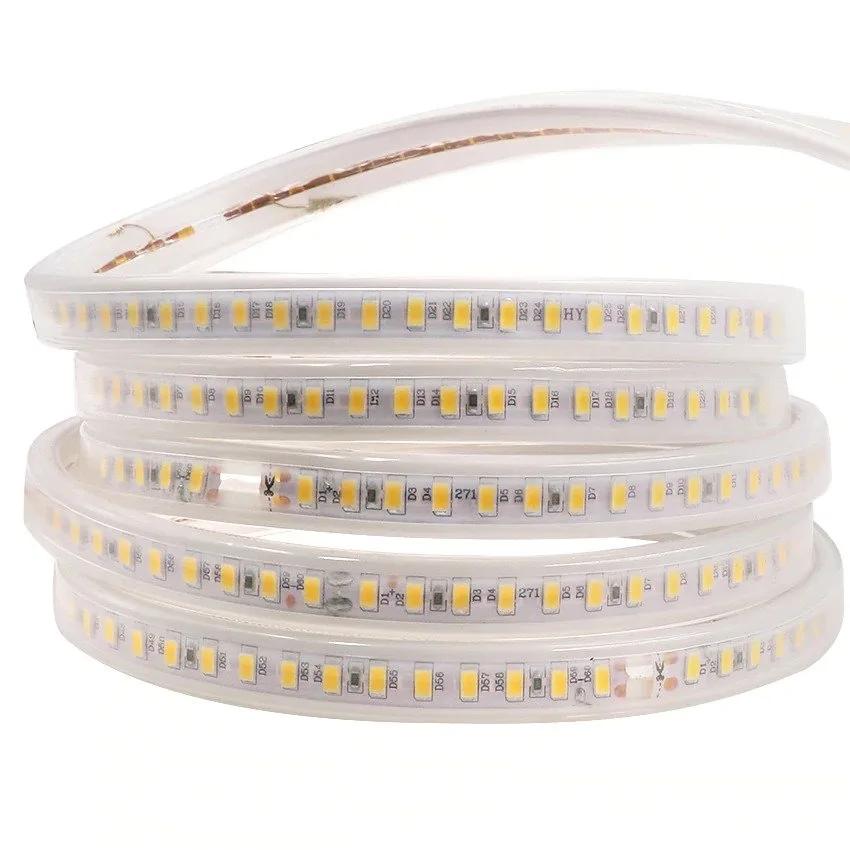 Світлодіодна LED стрічка гнучка 220V PROlum™ IP68 5630\120 Premium