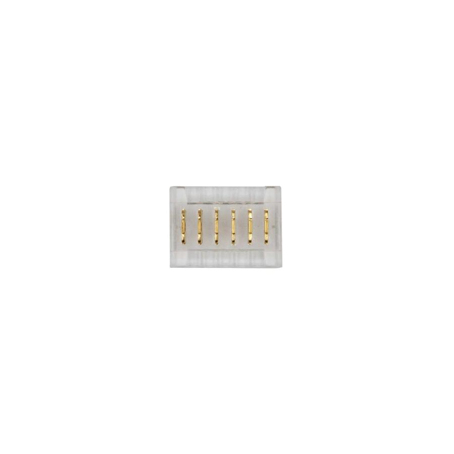 Конектор PROLUM™ для стрічки SMD SLIM, 12ММ, 6PIN, RGB+CCT