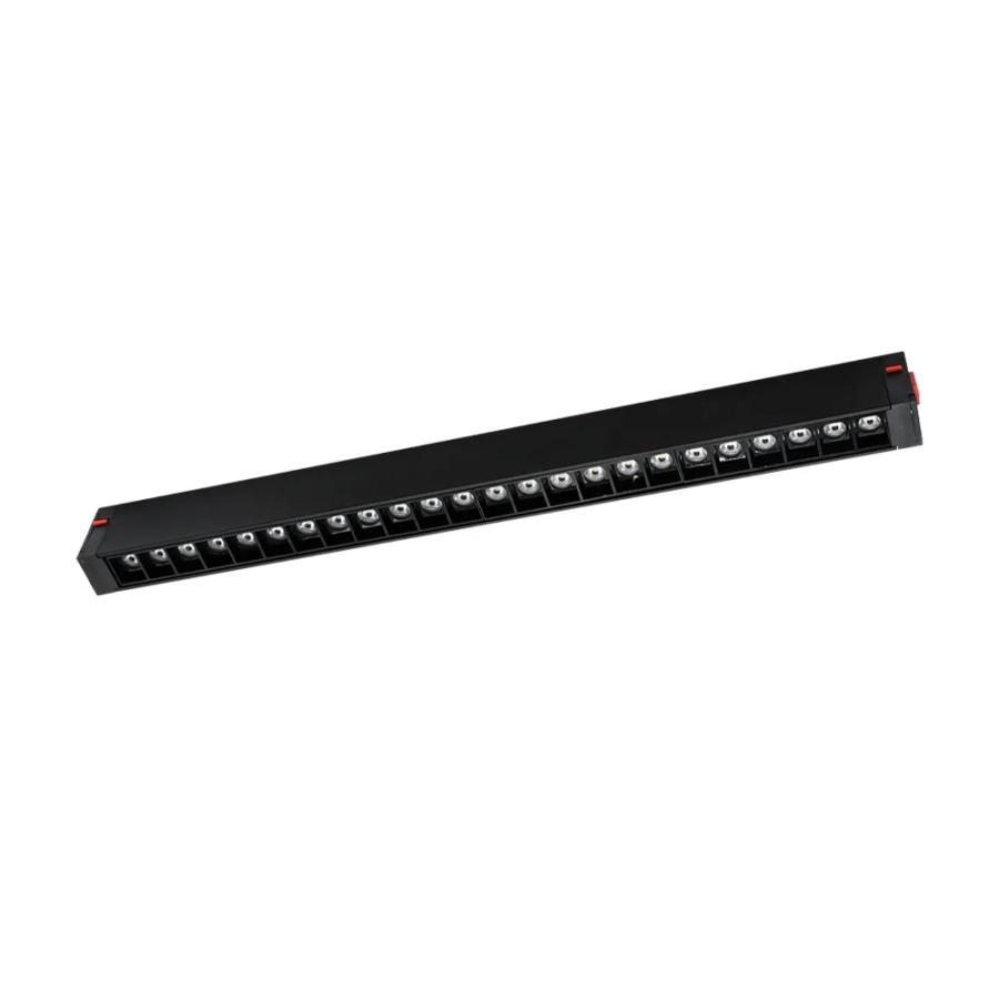 Магнітний трековий світильник PROLUM™ M25; 24W; 220V; SERIES "LD"; Білий 4000K