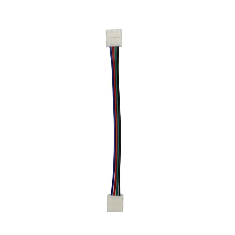 Конектор PROLUM™ для LED стрічки 10 мм, RGB + 2 затискача