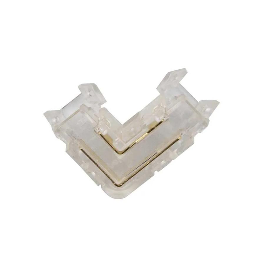 Конектор PROLUM™ для стрічки SMD&COB SLIM, 5ММ, 2PIN, Кутовий - L