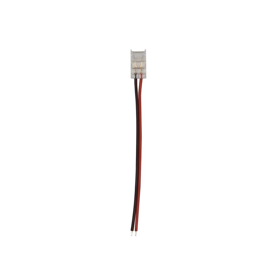 Конектор PROLUM™ для стрічки SMD SLIM, 8ММ, 2PIN, 1jack