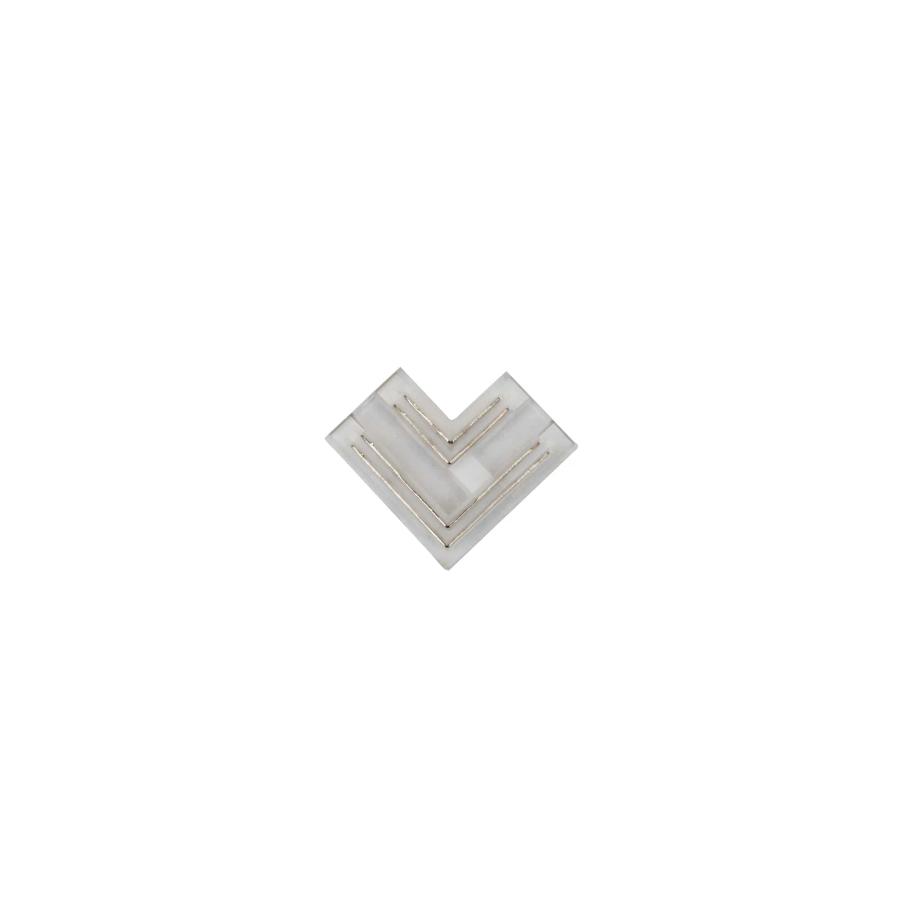 Конектор PROLUM™ для стрічки COB, 10ММ, 4PIN, RGB, Кутовий - L