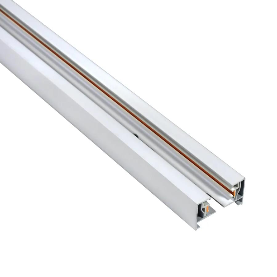 Трековий шинопровід PROLUM™ M27; 220V; Накладний\ Підвісний  - P27; Білий 2М