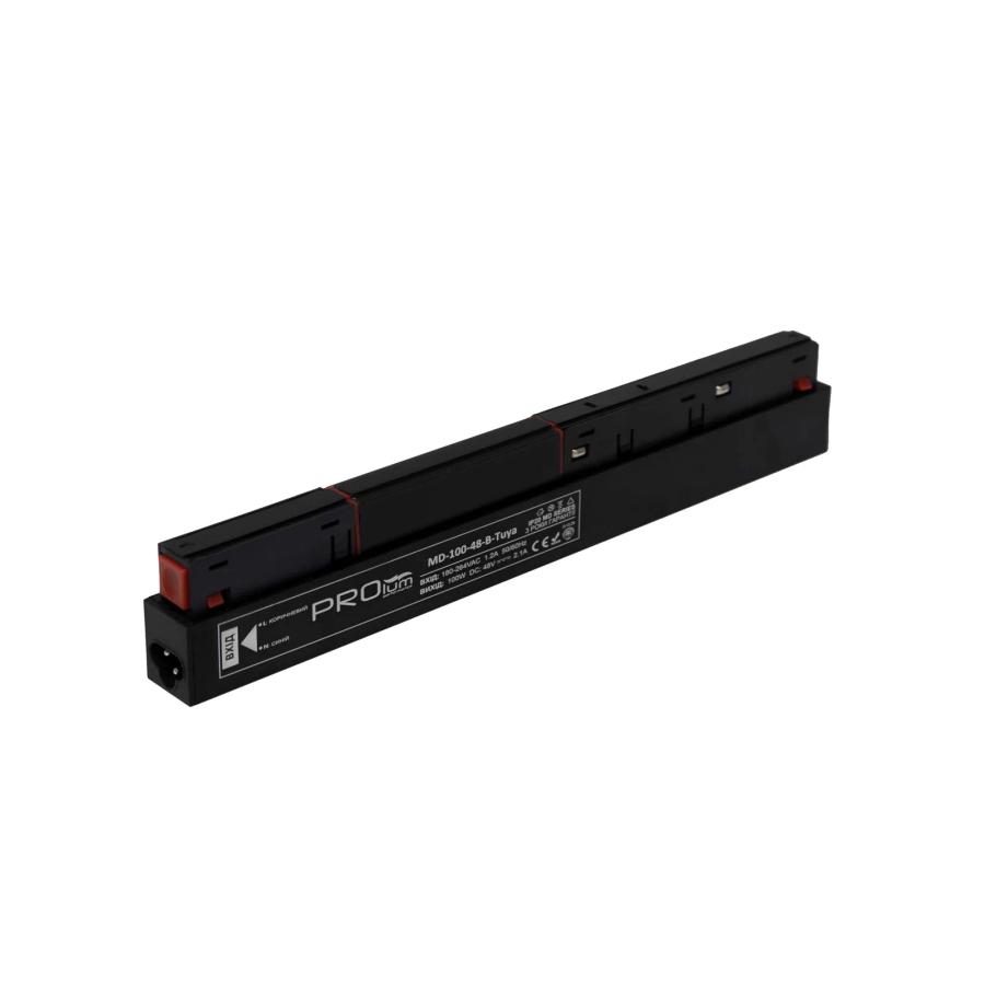 Блок живлення PROLUM™ 48V, 100W, 2.1А, Series "MD" TuyaSmart, Чорний