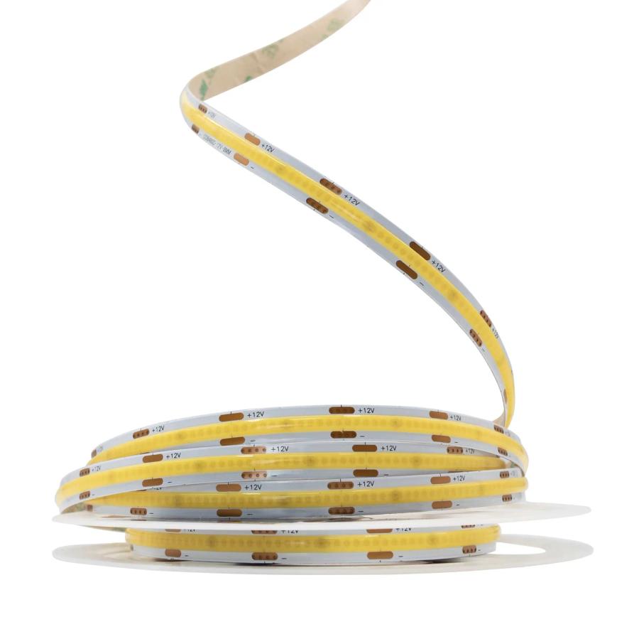 Світлодіодна стрічка СОВ PROLUM™ 12V 480 LED IP20 Series "SG", Білий, 6000К